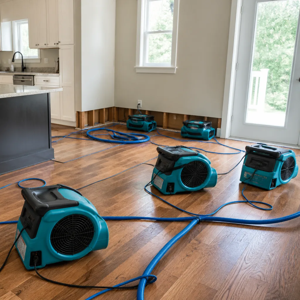 Water damage drying